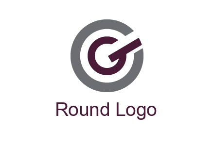letter g inside the circle logo