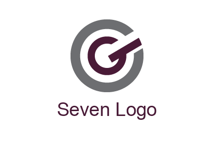 letter g inside the circle logo