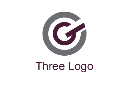 letter g inside the circle logo