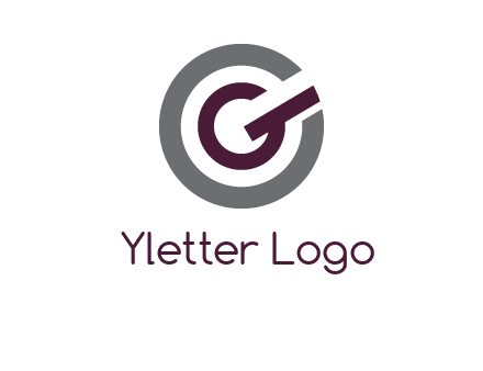 letter g inside the circle logo