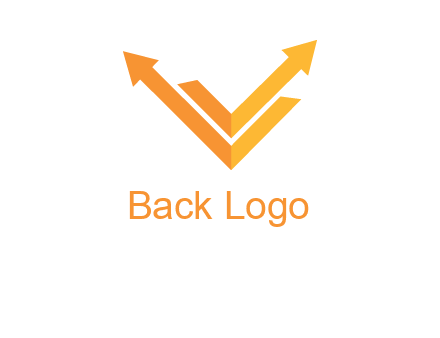 Arrows Pointing in both directions graphic