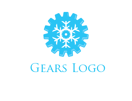 snowflake gear logo