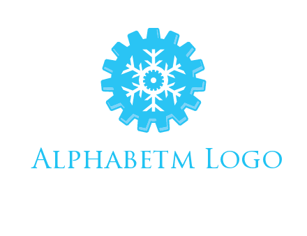 snowflake gear logo