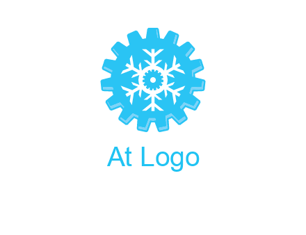 snowflake gear logo