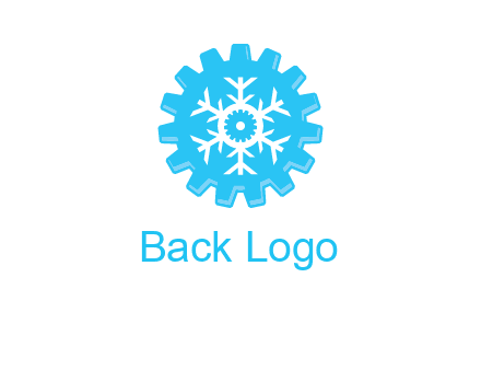 snowflake gear logo
