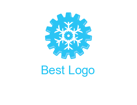 snowflake gear logo