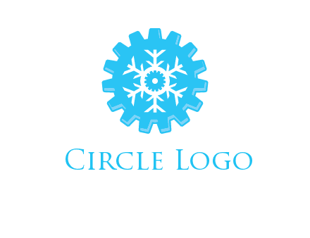 snowflake gear logo