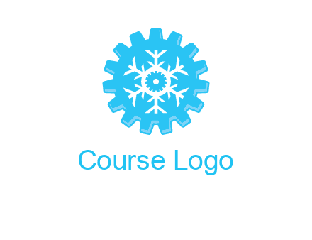 snowflake gear logo