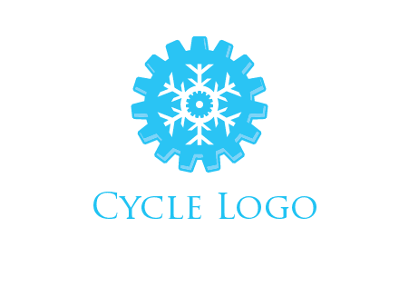 snowflake gear logo