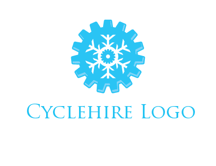snowflake gear logo