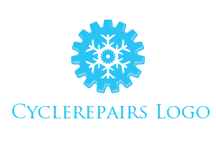 snowflake gear logo