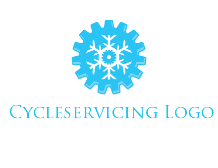snowflake gear logo