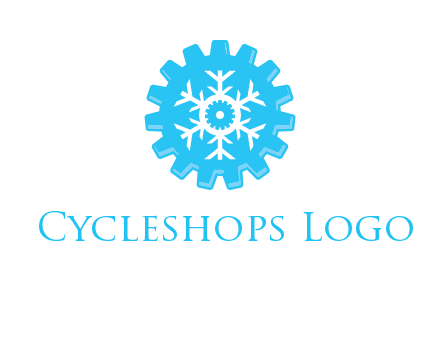 snowflake gear logo