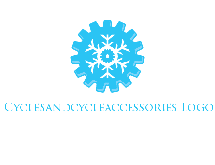 snowflake gear logo