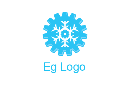 snowflake gear logo