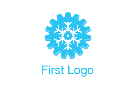 snowflake gear logo