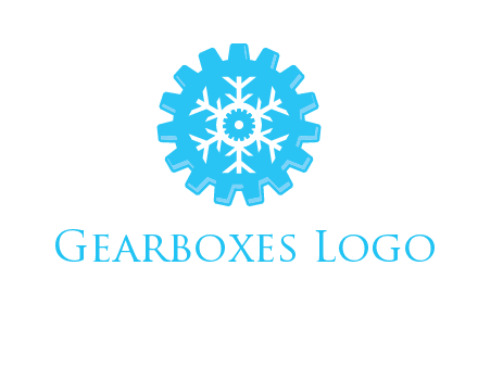 snowflake gear logo