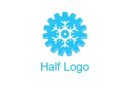 snowflake gear logo