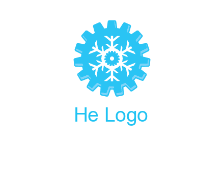 snowflake gear logo