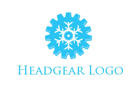 snowflake gear logo