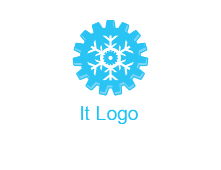 snowflake gear logo