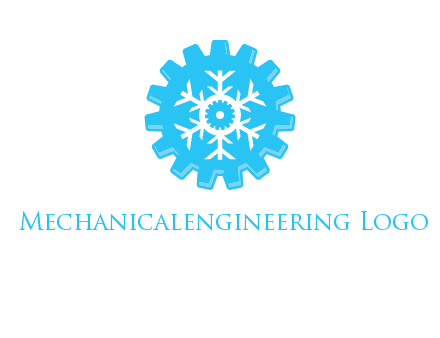 snowflake gear logo