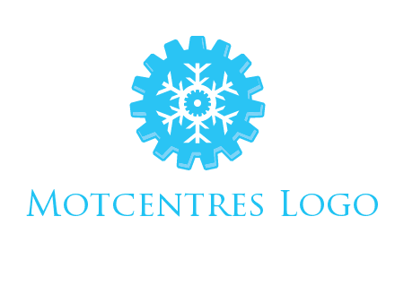 snowflake gear logo