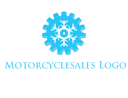 snowflake gear logo