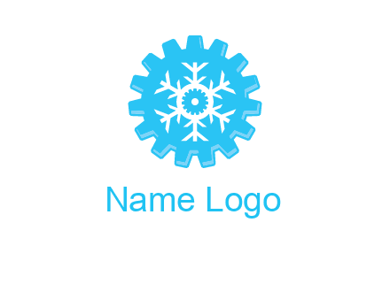 snowflake gear logo