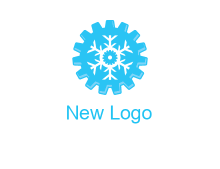 snowflake gear logo