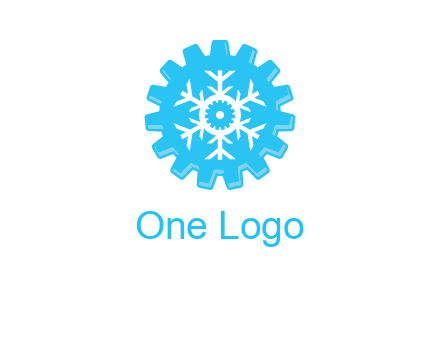 snowflake gear logo
