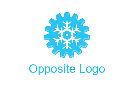 snowflake gear logo