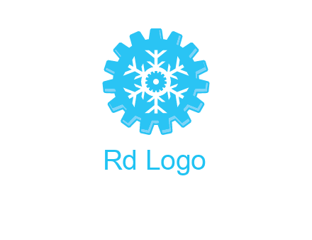 snowflake gear logo