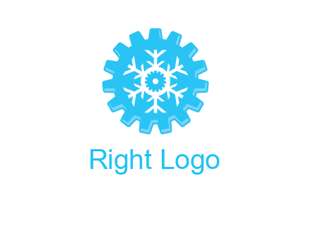 snowflake gear logo