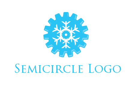 snowflake gear logo