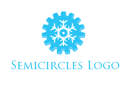 snowflake gear logo