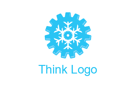 snowflake gear logo
