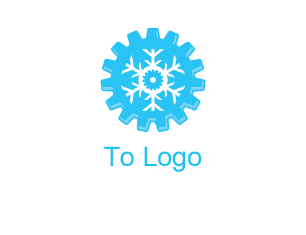 snowflake gear logo