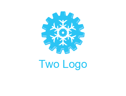 snowflake gear logo
