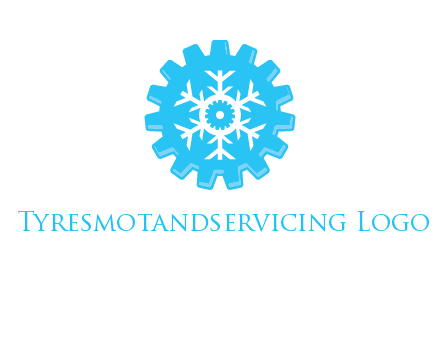 snowflake gear logo