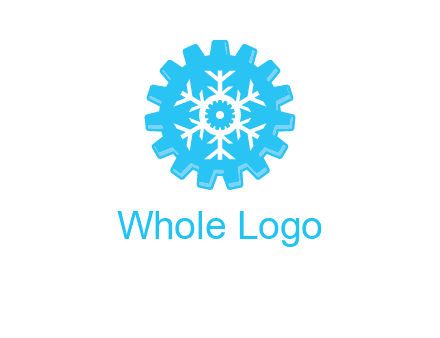 snowflake gear logo