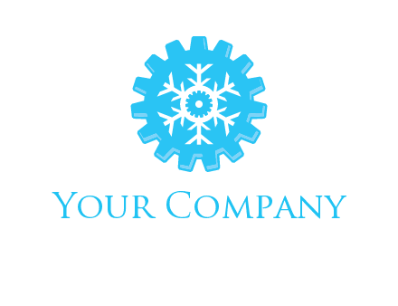 snowflake gear logo
