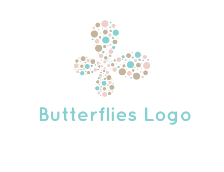 dots butterfly logo