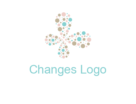 dots butterfly logo