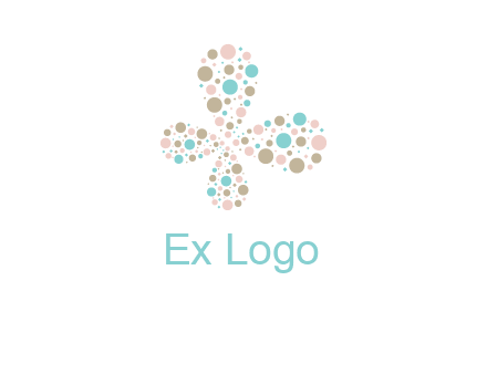 dots butterfly logo