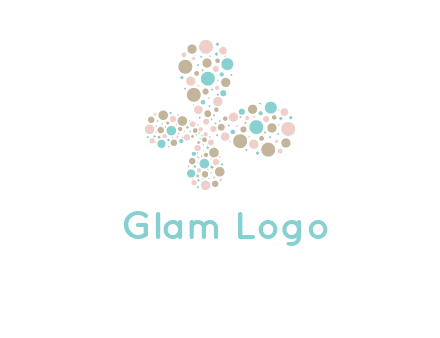 dots butterfly logo
