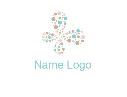 dots butterfly logo