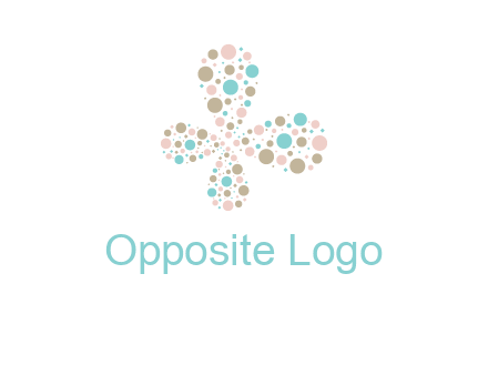 dots butterfly logo