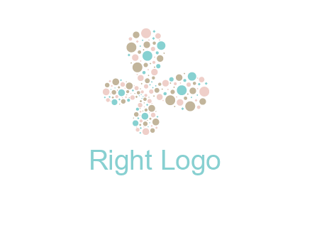 dots butterfly logo