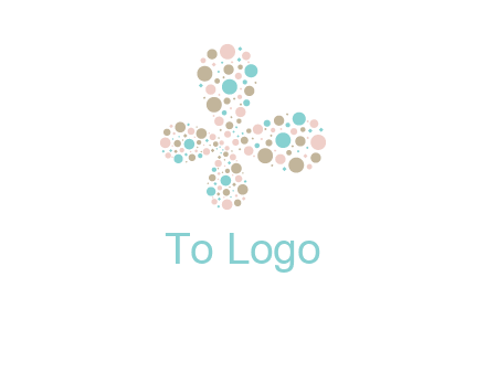 dots butterfly logo